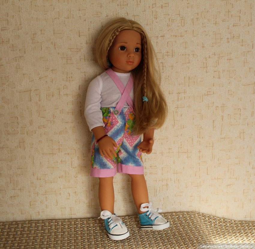 Летний комбинезон для кукол Готц 48-50 см