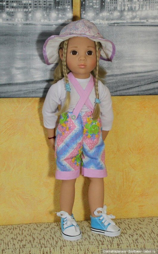 Летний комбинезон для кукол Готц 48-50 см (фото 8)