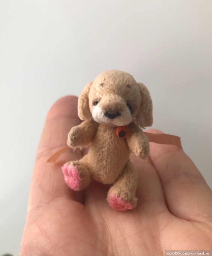 Грибок с собачкой — Авторские игрушки (фото 4)