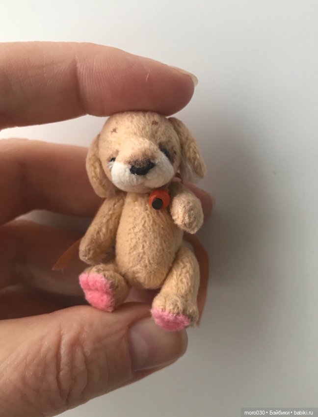 Грибок с собачкой — Авторские игрушки