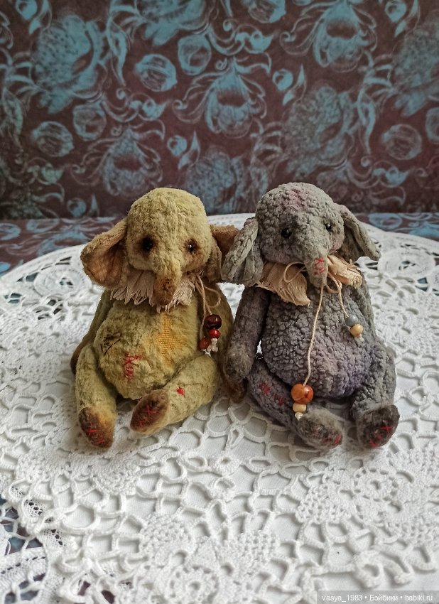 Выкройка мини слоника -тедди " Луи" (фото 5)