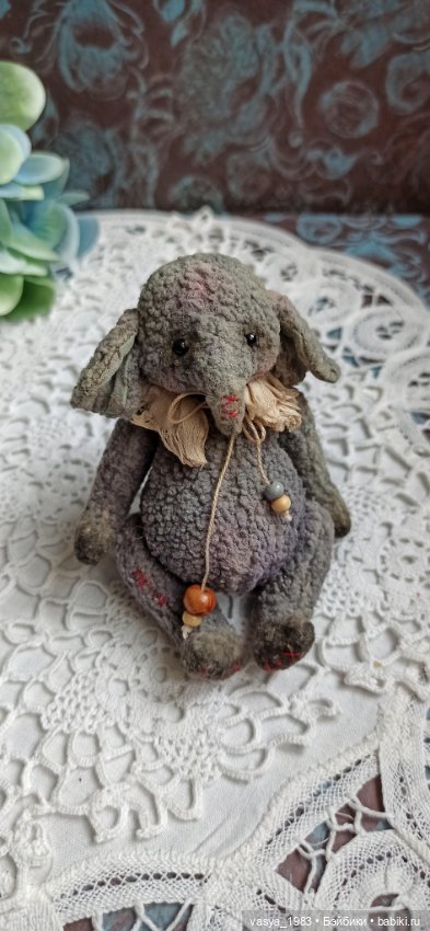 Выкройка мини слоника -тедди " Луи" (фото 2)