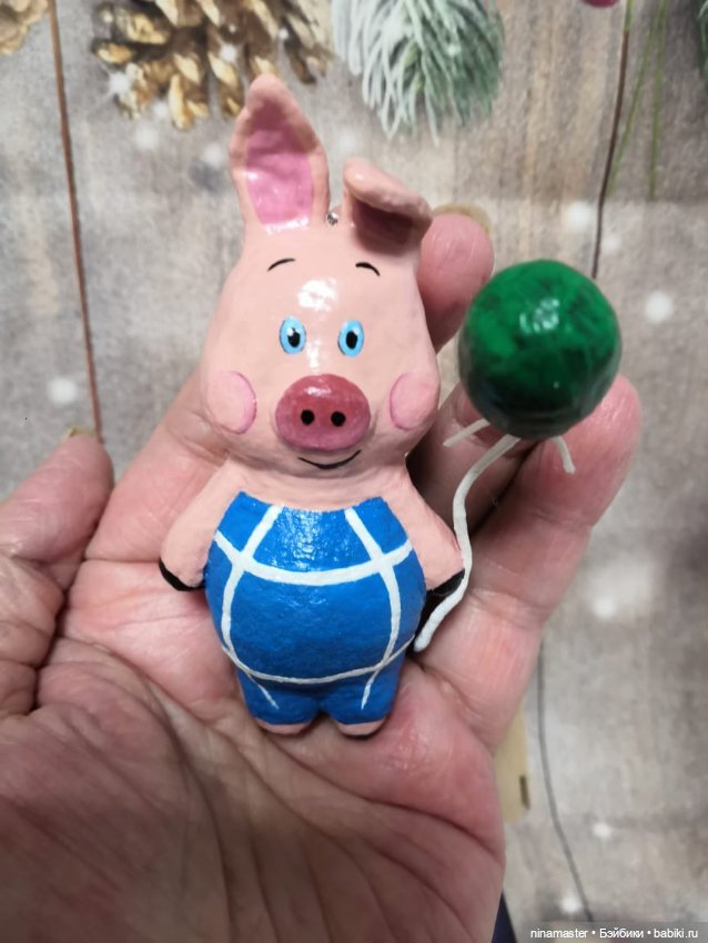 Лот Ватные елочные игрушки (фото 3)