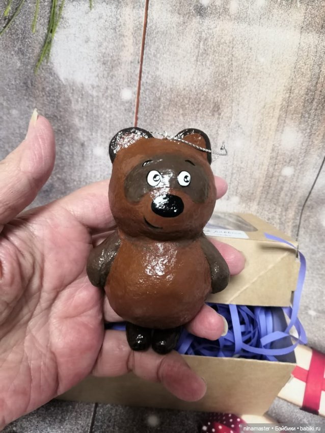 Лот Ватные елочные игрушки (фото 2)