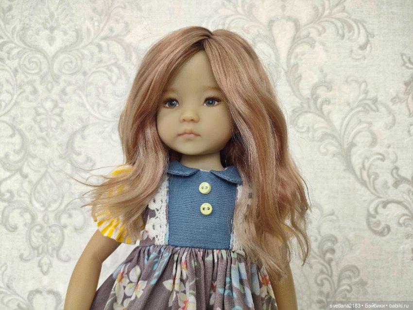 Продам парик для кукол с обхватом головы 17-18 см (фото 2)