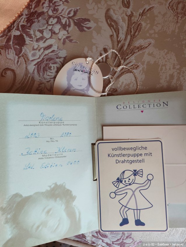 Marlene Bettine Klemm — Коллекционные куклы (фото 9)