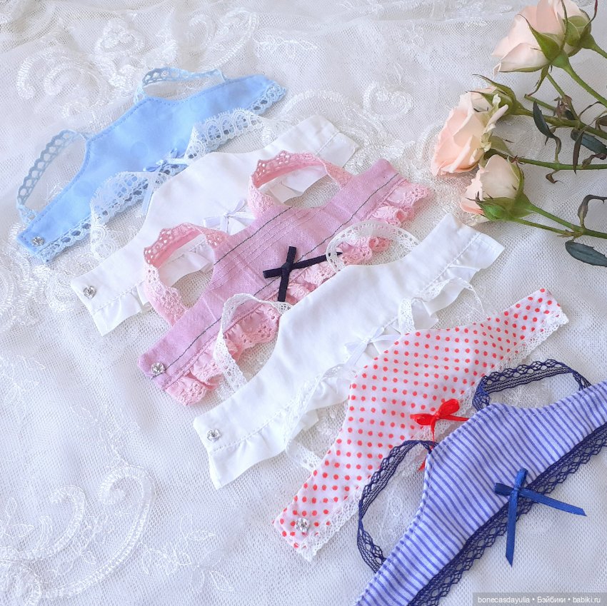 Нижнее белье Легкие пижамки для куклы Паола Рейна 2 предмета Paola Reina (фото 9)