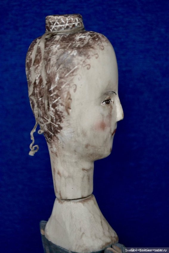 Дама из прошлого — Реплики антикварных кукол (фото 3)