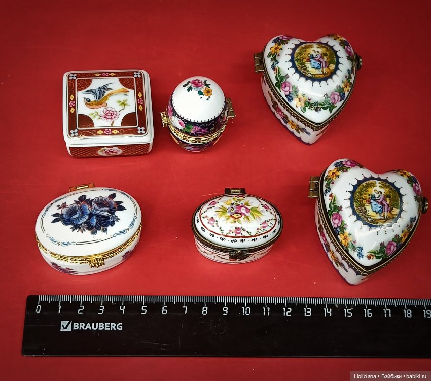 Шкатулка фарфоровая винтаж (фото 2)