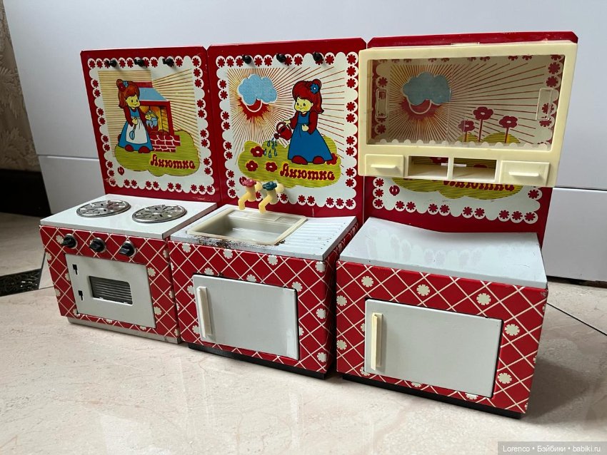 Кухня Анютка, игрушка СССР