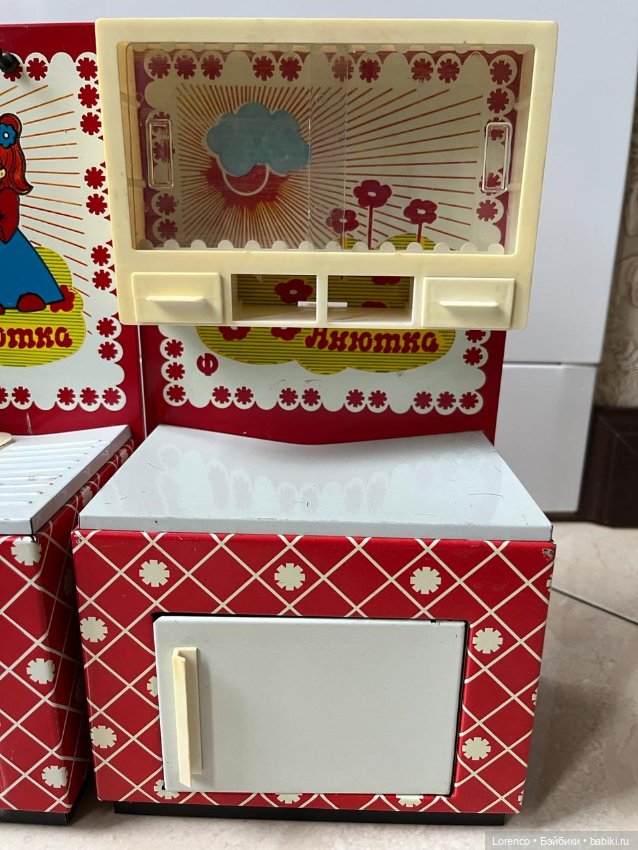 Кухня Анютка, игрушка СССР (фото 5)