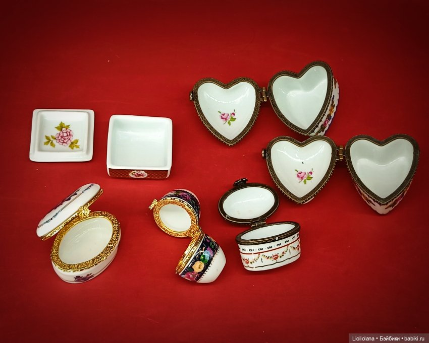 Шкатулка фарфоровая винтаж (фото 6)