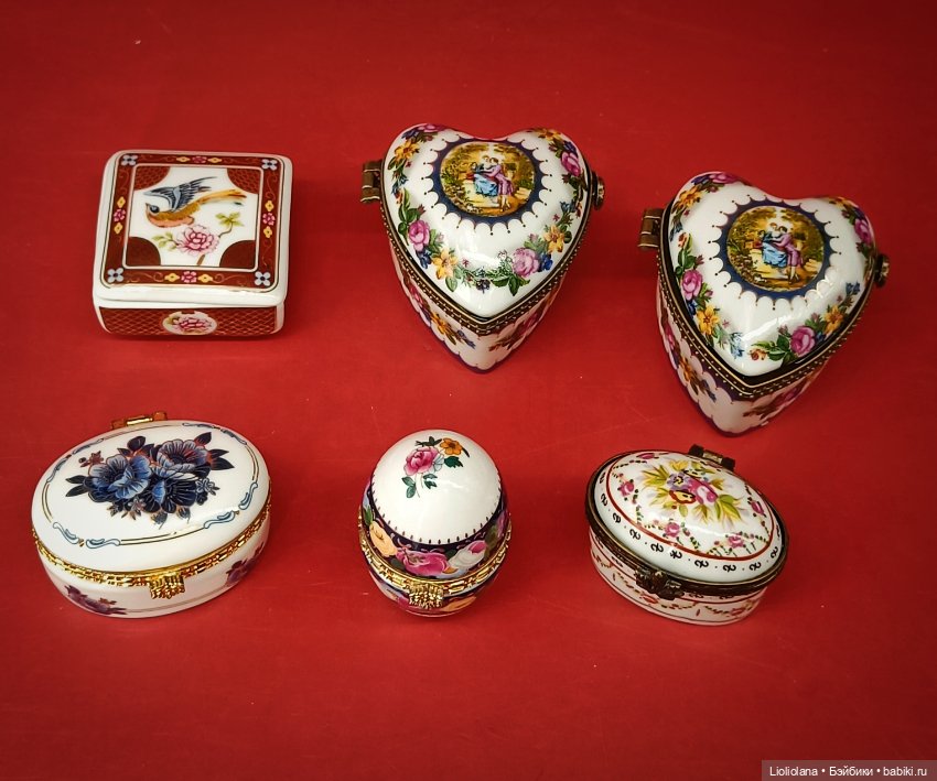 Шкатулка фарфоровая винтаж (фото 4)