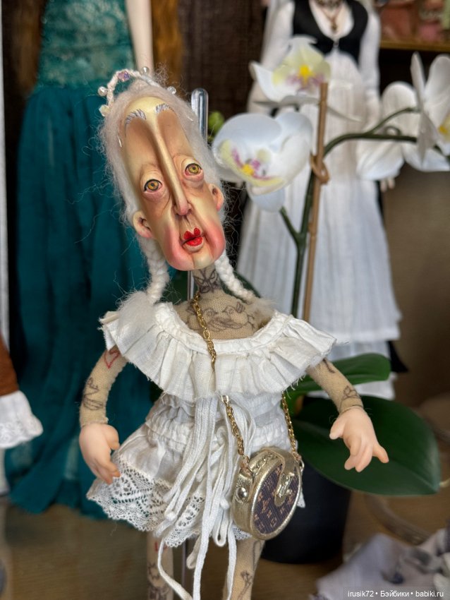 Бабуся Акация — Авторские куклы (фото 8)