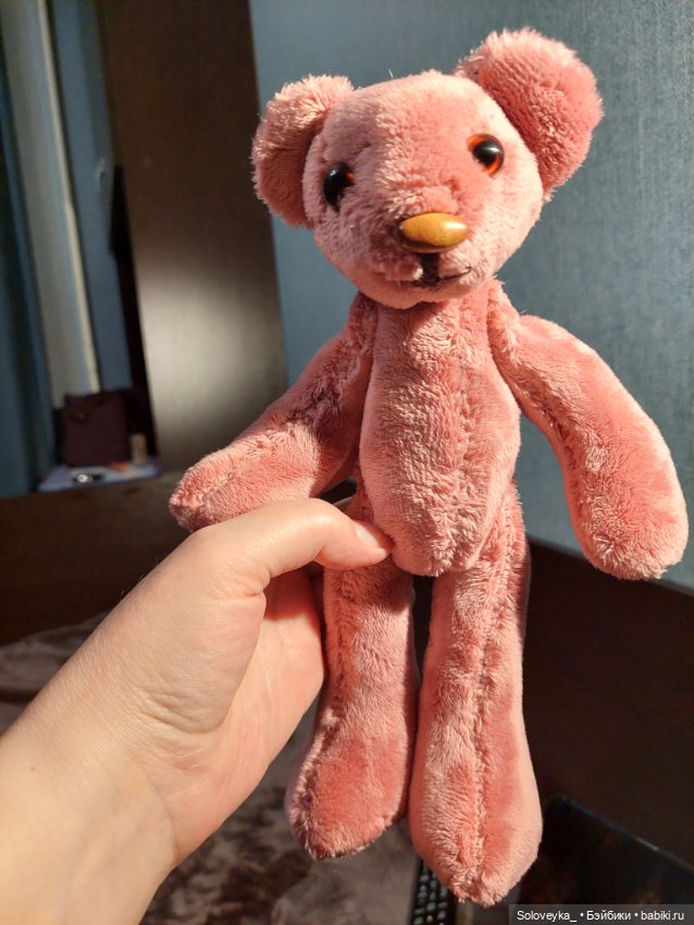 Длинноногий мишка Вишенка (фото 4)