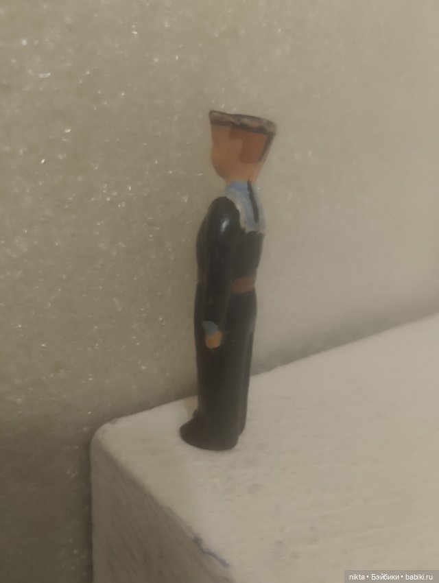 Солдатик СССР Нахимовец — Винтажные куклы и игрушки детства (фото 4)