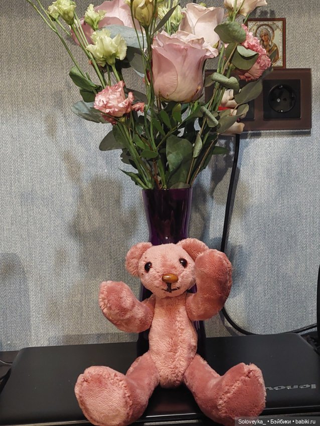 Длинноногий мишка Вишенка