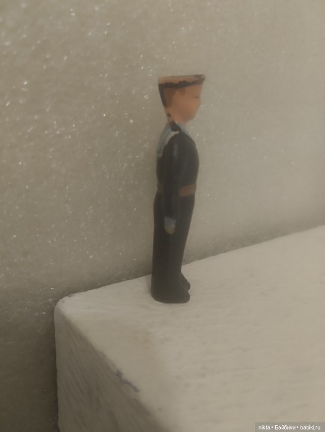 Солдатик СССР Нахимовец — Винтажные куклы и игрушки детства (фото 2)