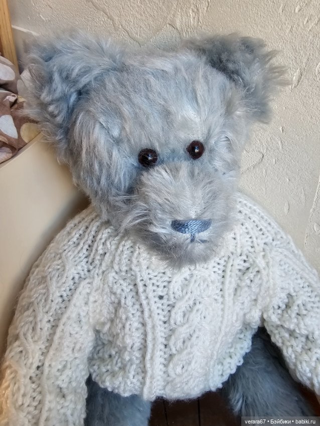 Мишка Old blu от Hildegard Gunzel и Gund Barton's Creek Collection (фото 3)