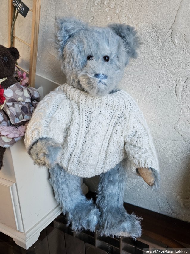 Мишка Old blu от Hildegard Gunzel и Gund Barton's Creek Collection (фото 2)