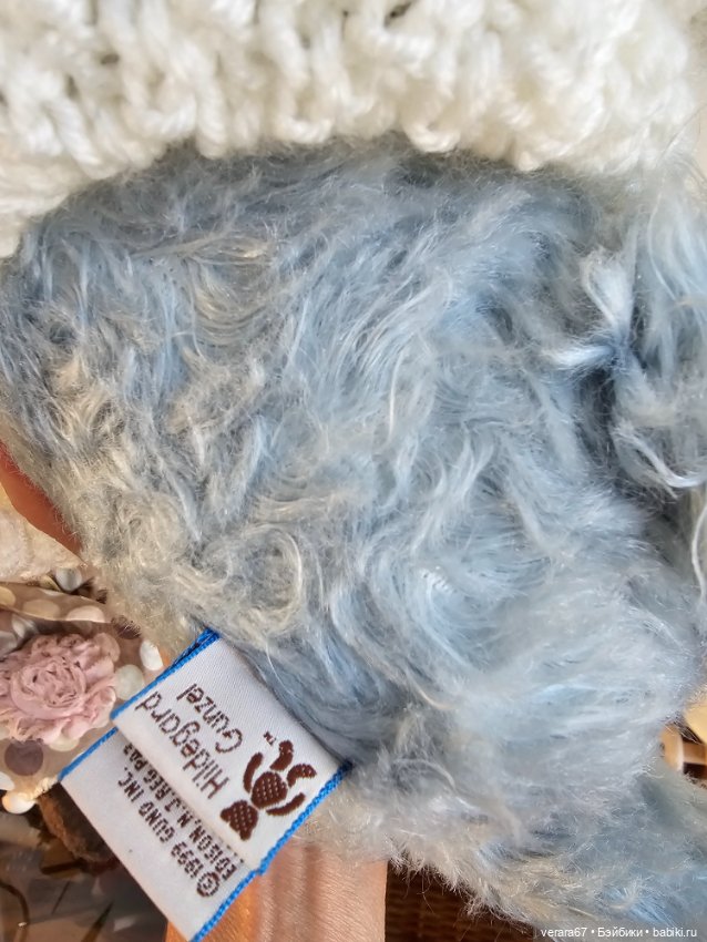 Мишка Old blu от Hildegard Gunzel и Gund Barton's Creek Collection (фото 5)