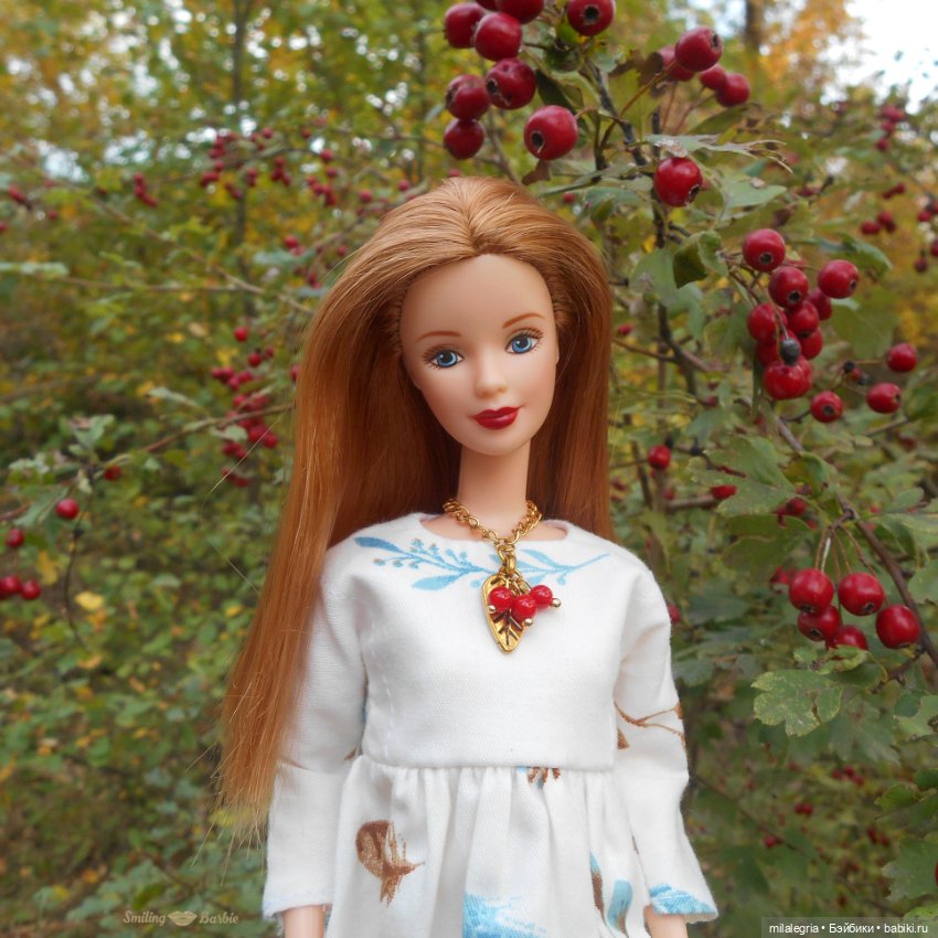 Серьги и колье для Barbie "Ягодная коллекция" (фото 2)