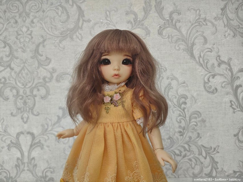 Продам парик для кукол с обхватом головы 16-17 см (фото 2)