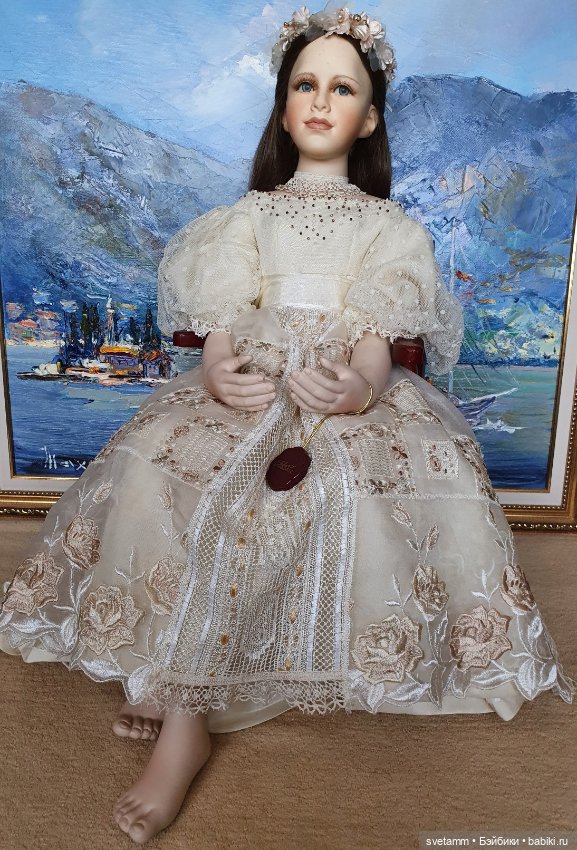 Амели, Mundia — Фарфоровые куклы (фото 6)