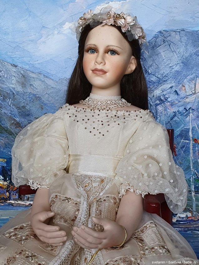 Амели, Mundia — Фарфоровые куклы (фото 5)