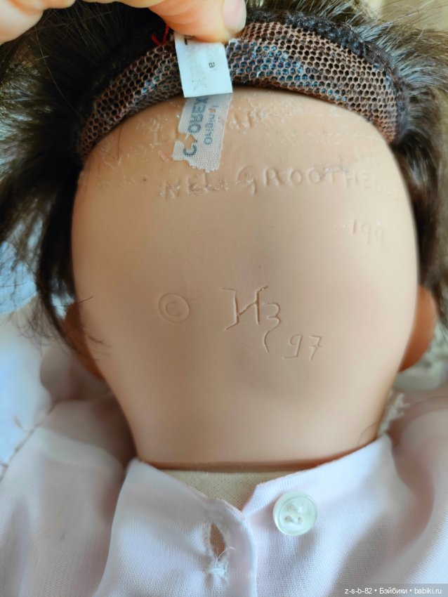 Авторская зайка — Фарфоровые куклы (фото 7)