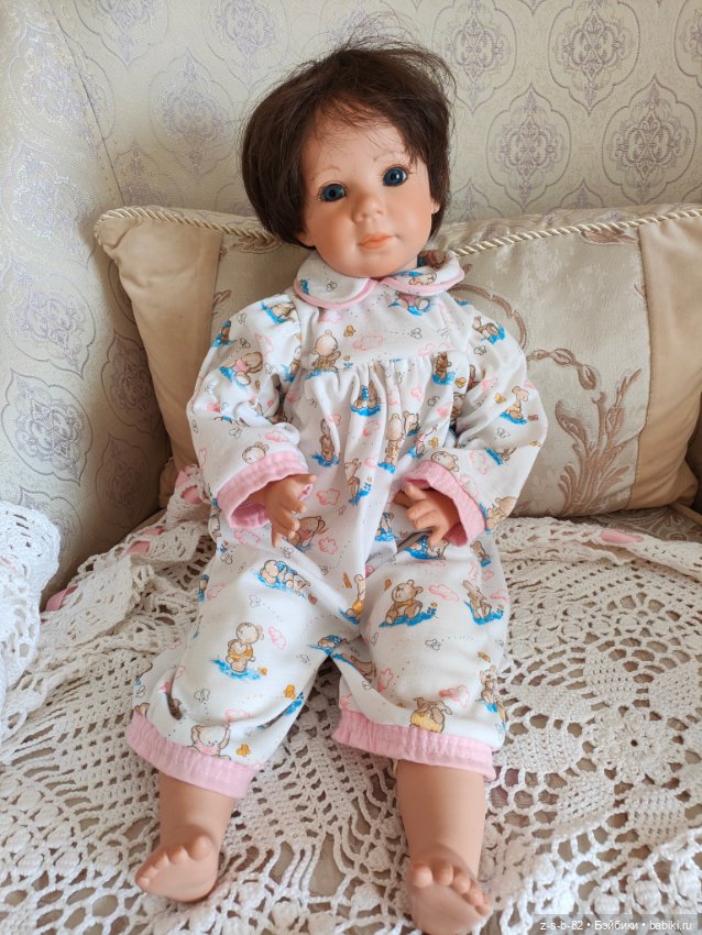 Авторская кукла по молду Лизон от Элизабет Линднер