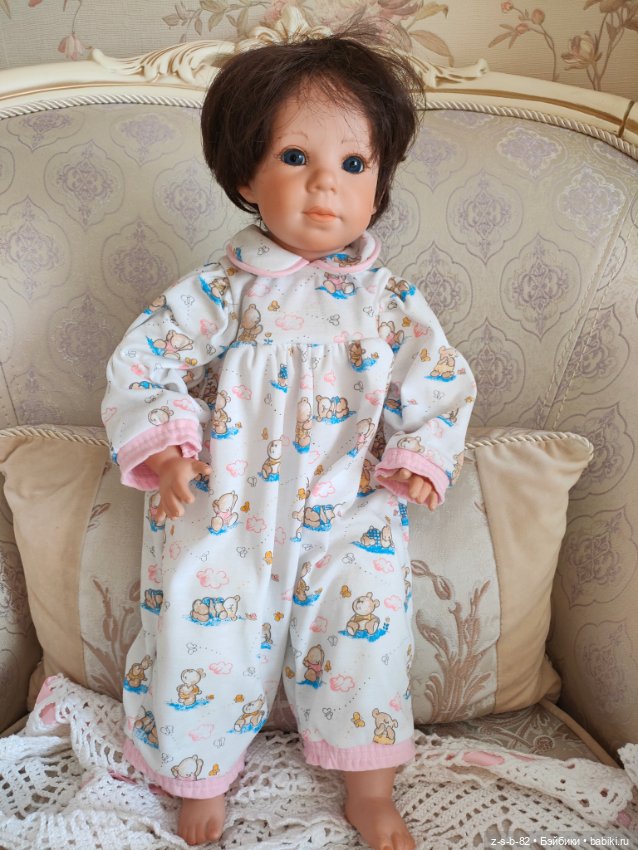 Авторская кукла по молду Лизон от Элизабет Линднер (фото 5)