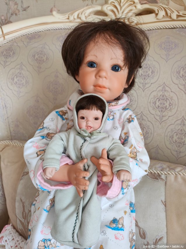 Авторская кукла по молду Лизон от Элизабет Линднер (фото 2)
