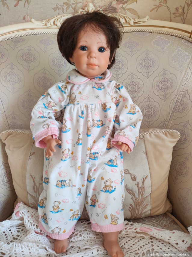 Авторская кукла по молду Лизон от Элизабет Линднер (фото 6)