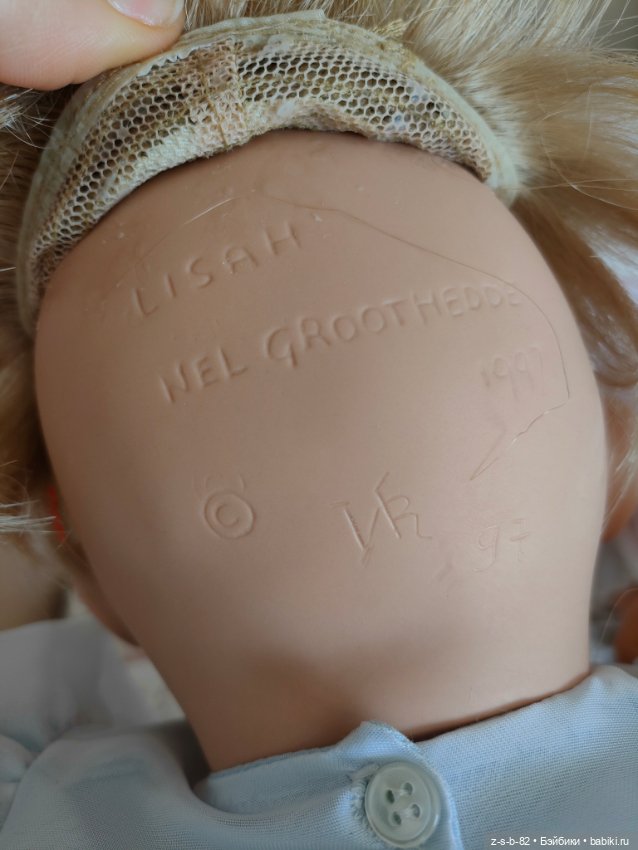 Авторская зайка — Фарфоровые куклы (фото 5)