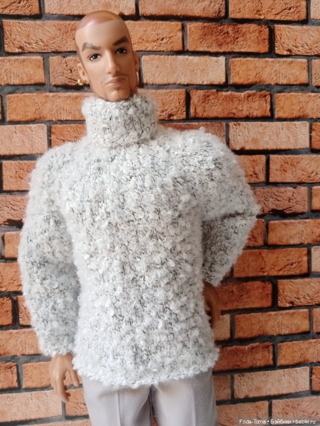 Одежда на Адониса Экшена Свитер джемпер для Адониса, Action бесшовный букле (фото 5)