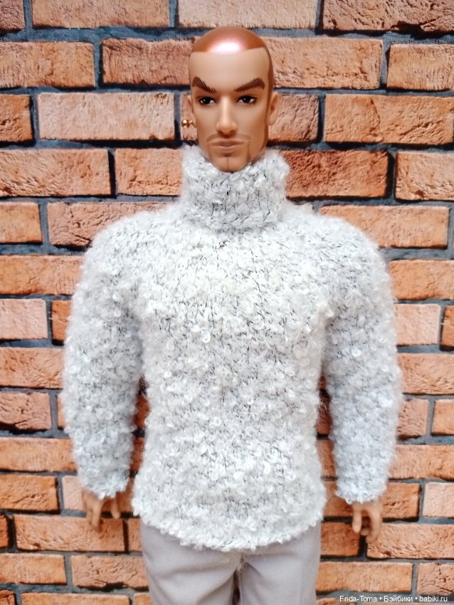 Одежда на Адониса Экшена Свитер джемпер для Адониса, Action бесшовный букле (фото 2)