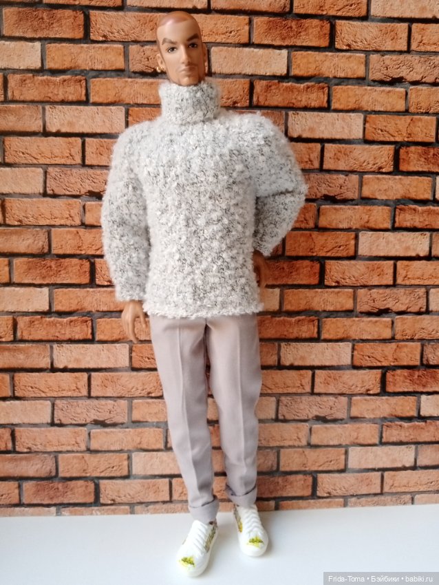 Одежда на Адониса Экшена Свитер джемпер для Адониса, Action бесшовный букле (фото 6)