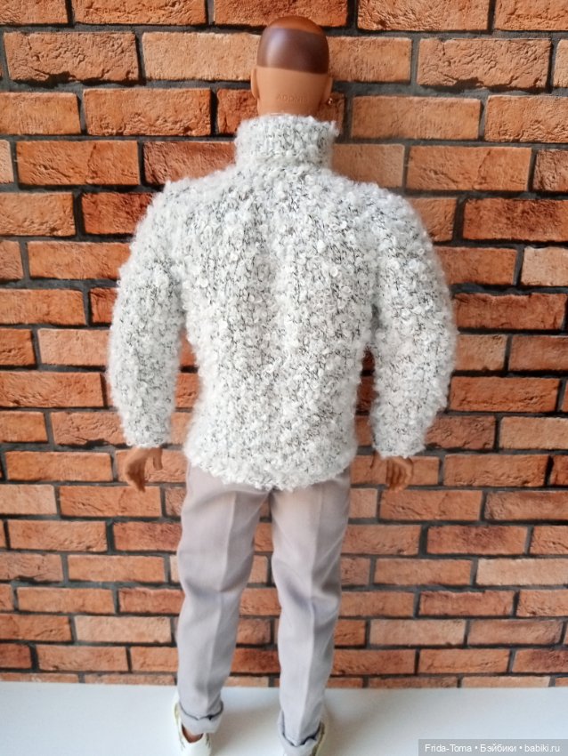 Одежда на Адониса Экшена Свитер джемпер для Адониса, Action бесшовный букле (фото 3)