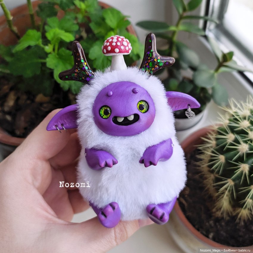 Дух снежного леса с волшебным мухоморчиком