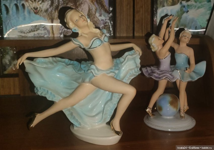 Статуэтка Германия Девушка. Балерина.Танцовщица (фото 7)