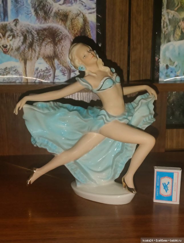 Статуэтка Германия Девушка. Балерина.Танцовщица