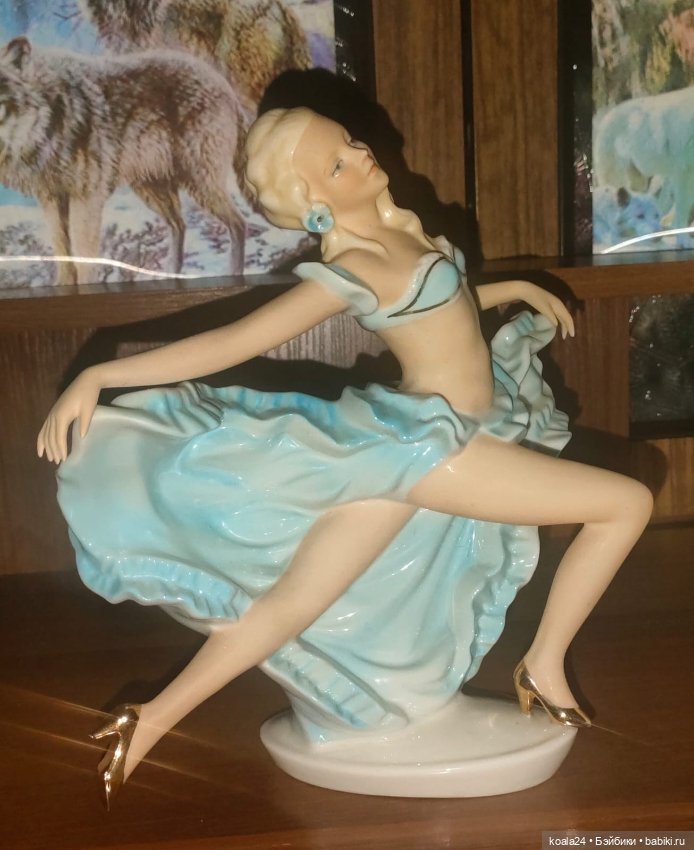 Статуэтка Германия Девушка. Балерина.Танцовщица (фото 2)
