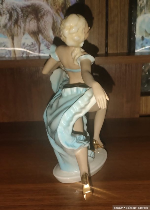 Статуэтка Германия Девушка. Балерина.Танцовщица (фото 3)