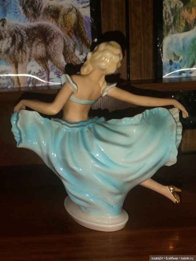 Статуэтка Германия Девушка. Балерина.Танцовщица (фото 6)