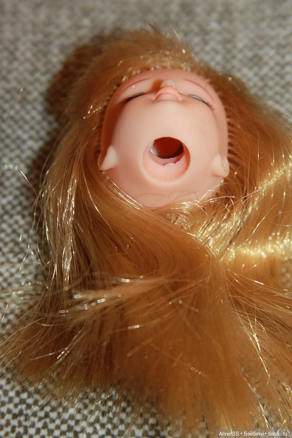 Редкая головка МаБа Барби первого поколения Mattel-Bandai (фото 6)