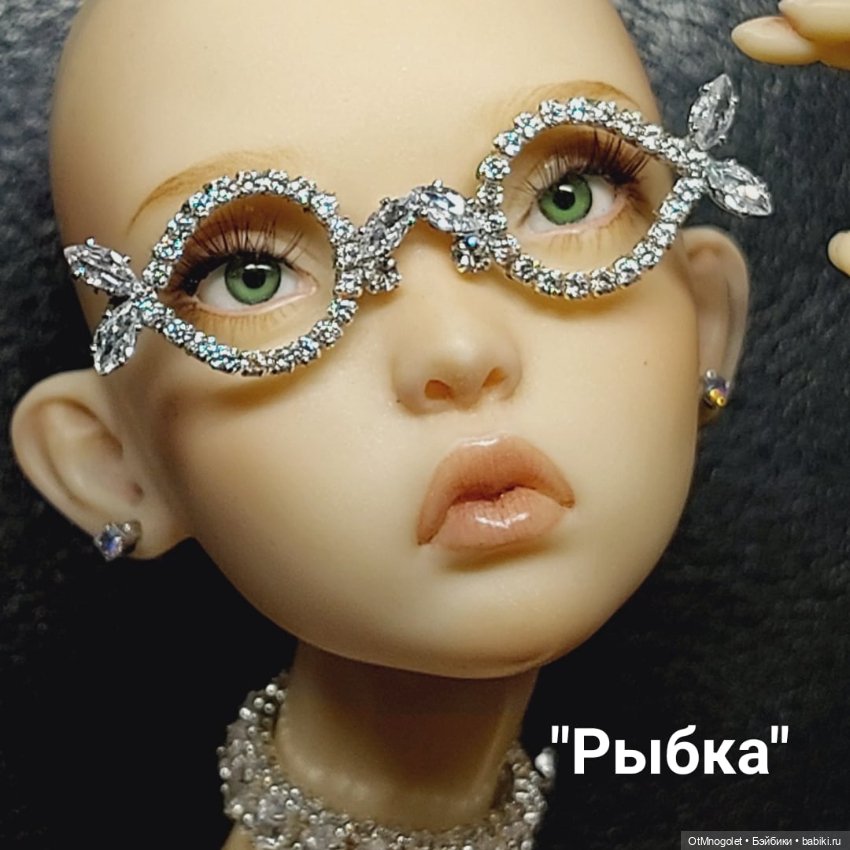 Очки с цирконие сложных форм (фото 4)