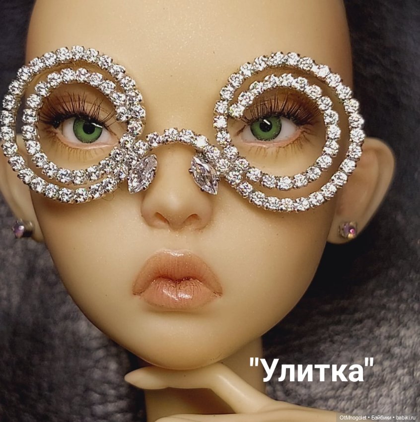 Очки с цирконие сложных форм