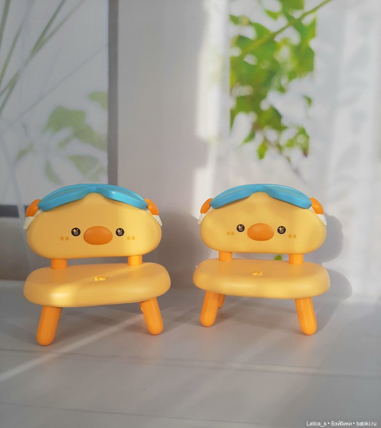 Стульчик уточка — Кукольная мебель