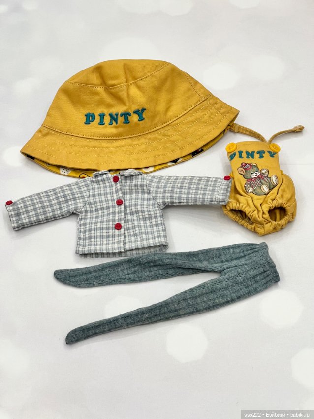 Аутфит на Blythe,Qbaby,Zongzi (фото 3)